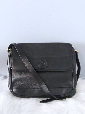 Gucci vintage 70s 80s leather shoulder bag EUC w/COA